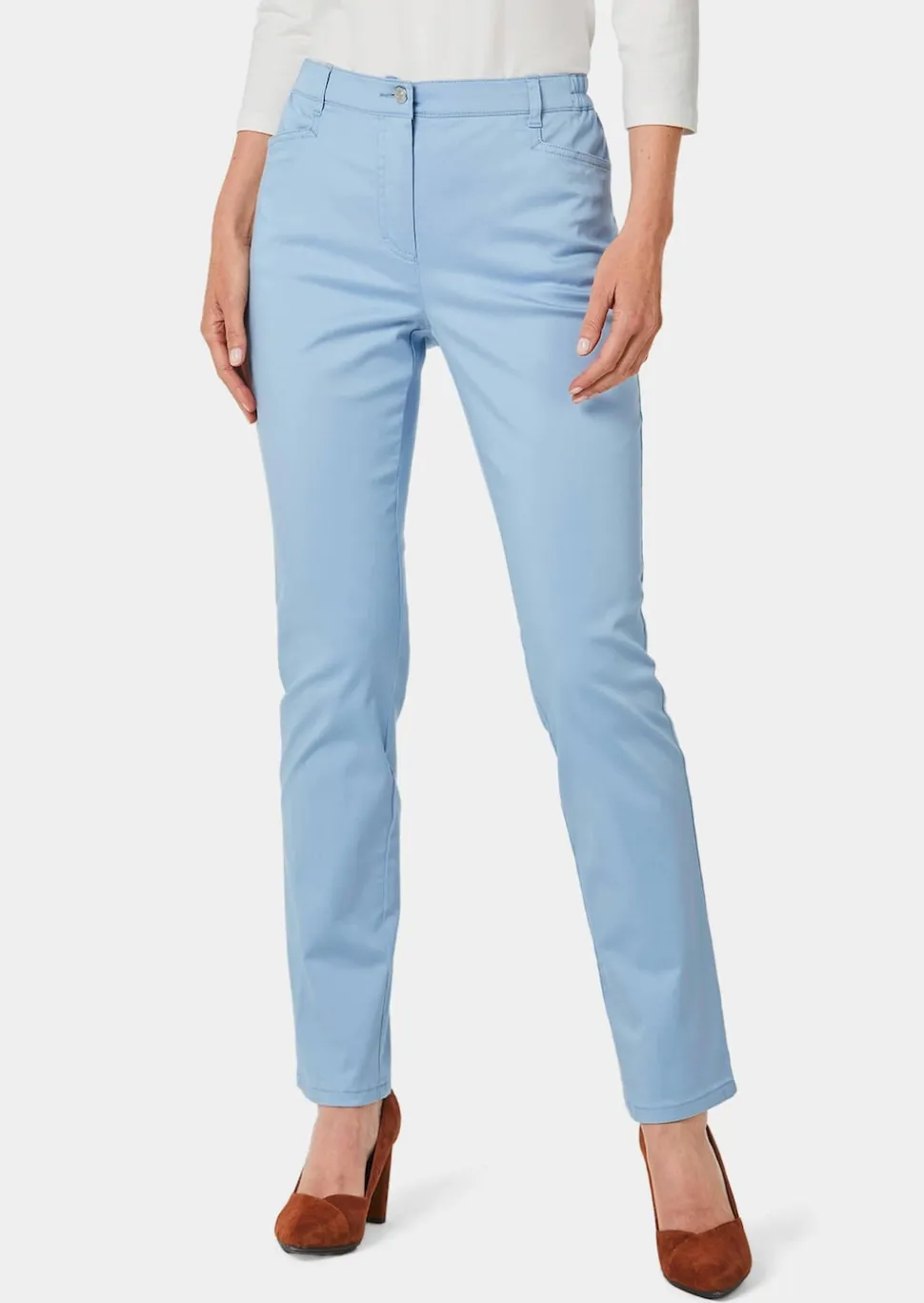 Satin-Baumwollhose LOUISA COMFORT+