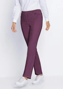 Schlupfhose LOUISA aus Baumwoll-Satin