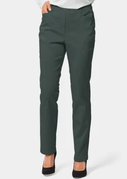 Schlupfhose LOUISA aus Baumwoll-Satin