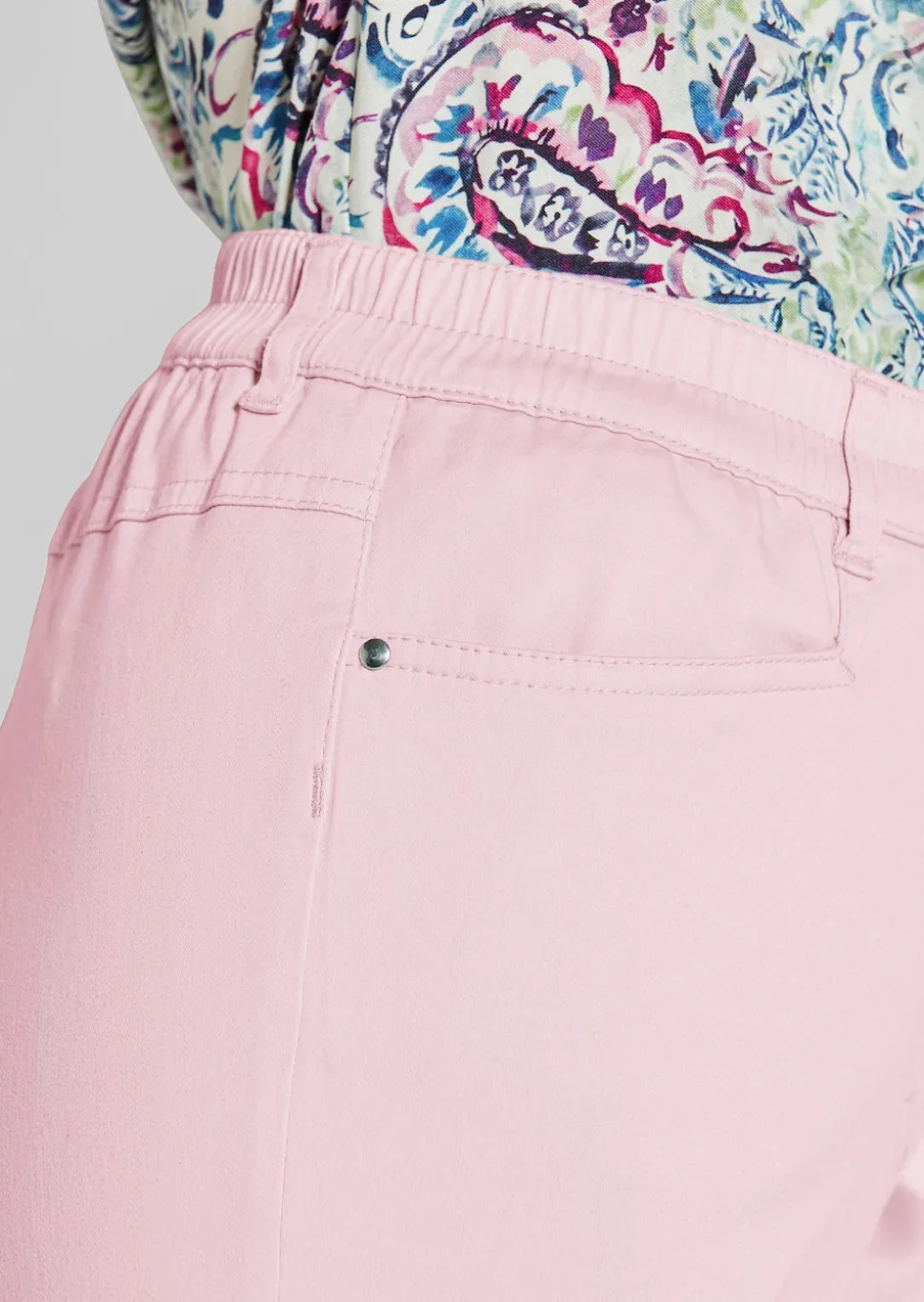 Schlupfhose LOUISA aus Baumwoll-Satin