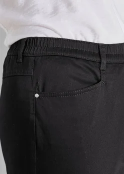 Schlupfhose LOUISA aus Baumwoll-Satin