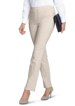Schlupfhose LOUISA aus Baumwoll-Satin