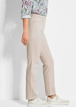 Schlupfhose LOUISA aus Baumwoll-Satin