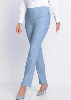 Schlupfhose LOUISA aus Baumwoll-Satin