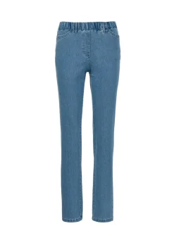 Schlupfjeans CARLA mit Glitzersteinen