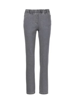 Schlupfjeans CARLA mit Glitzersteinen