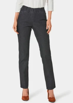 Schlupfjeans CARLA mit Glitzersteinen