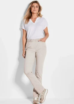 Schlupfjeans CARLA mit Glitzersteinen