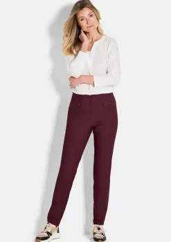 Schmale Bengalinhose LOUISA innen angeraut