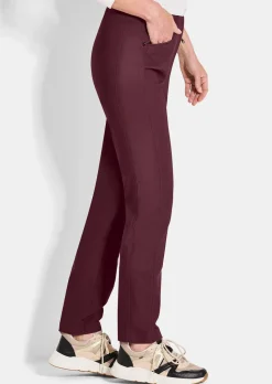 Schmale Bengalinhose LOUISA innen angeraut