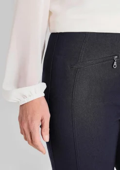 Schmale Bengalinhose LOUISA innen angeraut