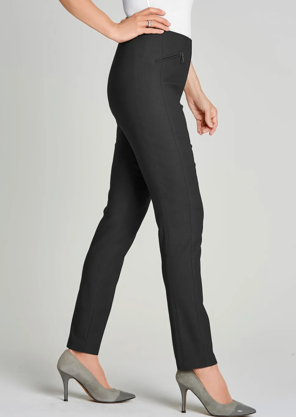 Schmale Bengalinhose LOUISA innen angeraut