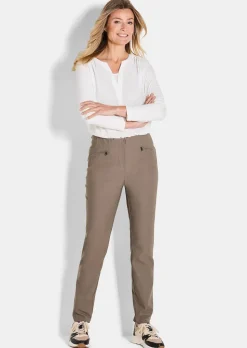 Schmale Bengalinhose LOUISA innen angeraut