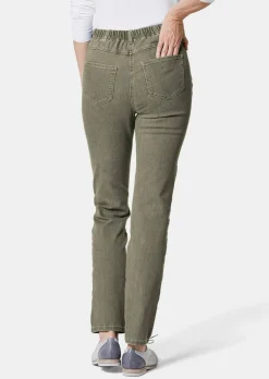 Schmale High-Stretch-Jeans LOUISA