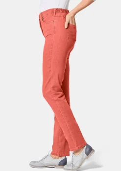 Schmale High-Stretch-Jeans LOUISA