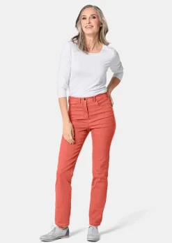 Schmale High-Stretch-Jeans LOUISA