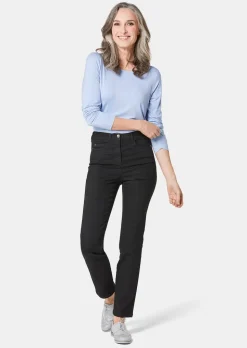 Schmale High-Stretch-Jeans LOUISA