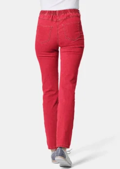 Schmale High-Stretch-Jeans LOUISA