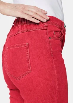 Schmale High-Stretch-Jeans LOUISA