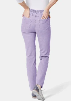 Schmale High-Stretch-Jeans LOUISA