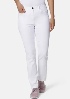 Schmale High-Stretch-Jeans LOUISA