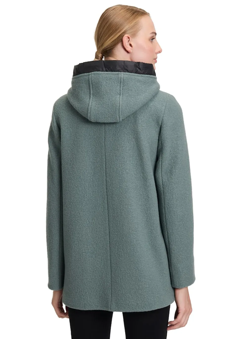 Schurwolljacke in modischer A-Linie