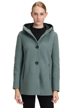 Schurwolljacke in modischer A-Linie