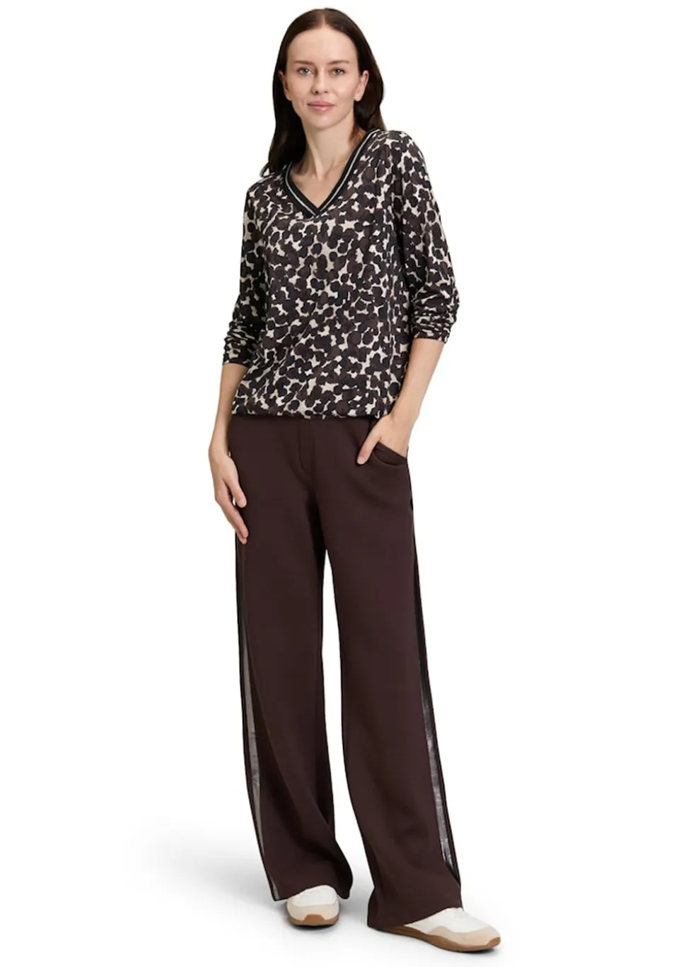 Shirt aus Baumwolle und Modal