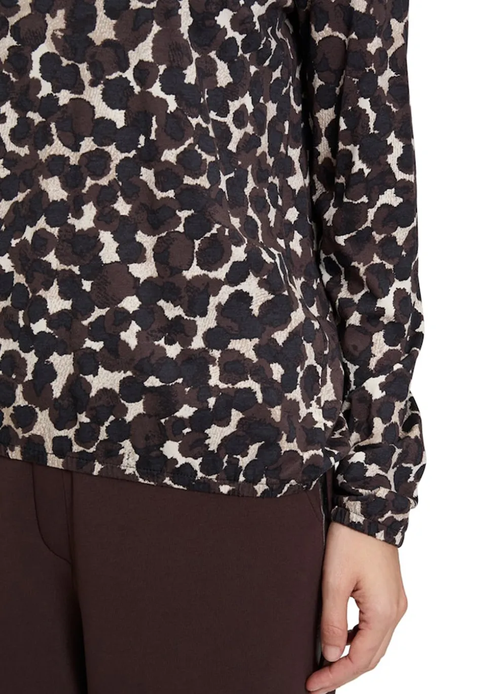 Shirt aus Baumwolle und Modal