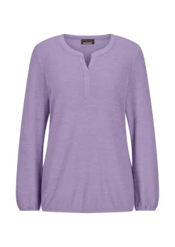 Shirt aus flauschigem Jersey
