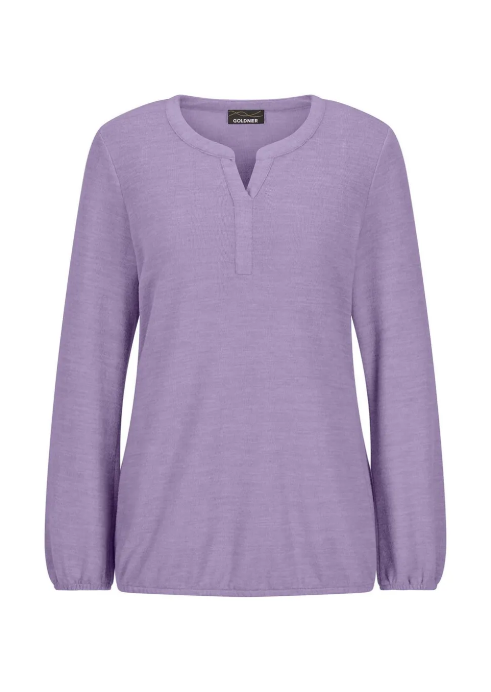 Shirt aus flauschigem Jersey