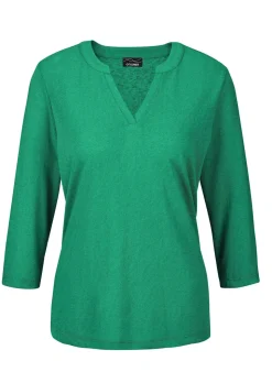 Shirt aus luftigem Viskosejersey
