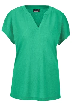 Shirt aus luftigem Viskosejersey
