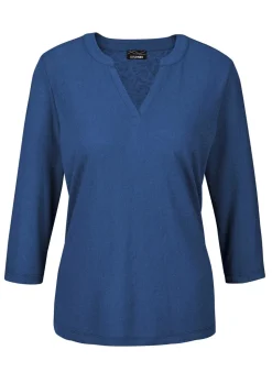 Shirt aus luftigem Viskosejersey