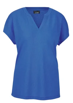 Shirt aus luftigem Viskosejersey