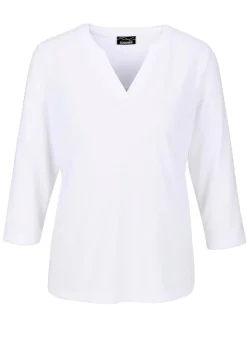 Shirt aus luftigem Viskosejersey