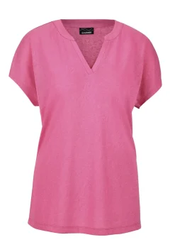 Shirt aus luftigem Viskosejersey