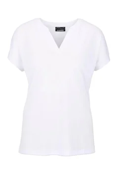Shirt aus luftigem Viskosejersey