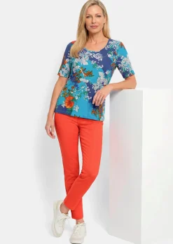Shirt aus softer Baumwollmischung