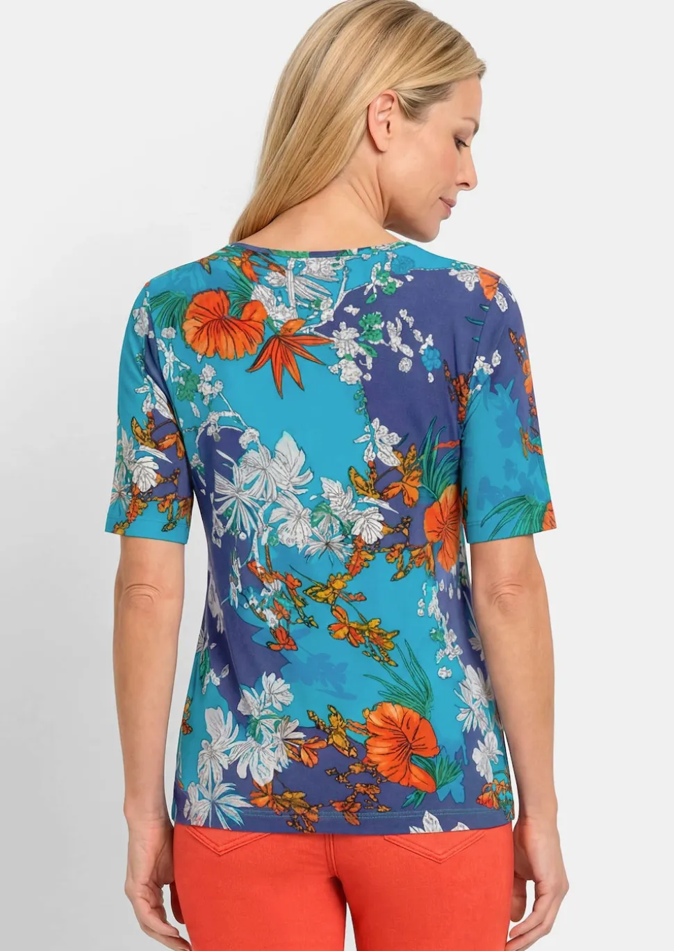 Shirt aus softer Baumwollmischung