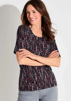 Shirt aus Viskose-Jersey