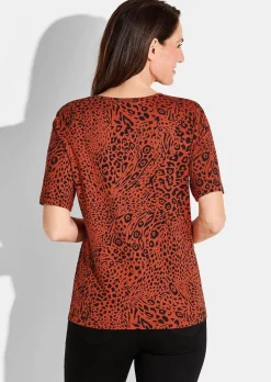 Shirt in Animal Print