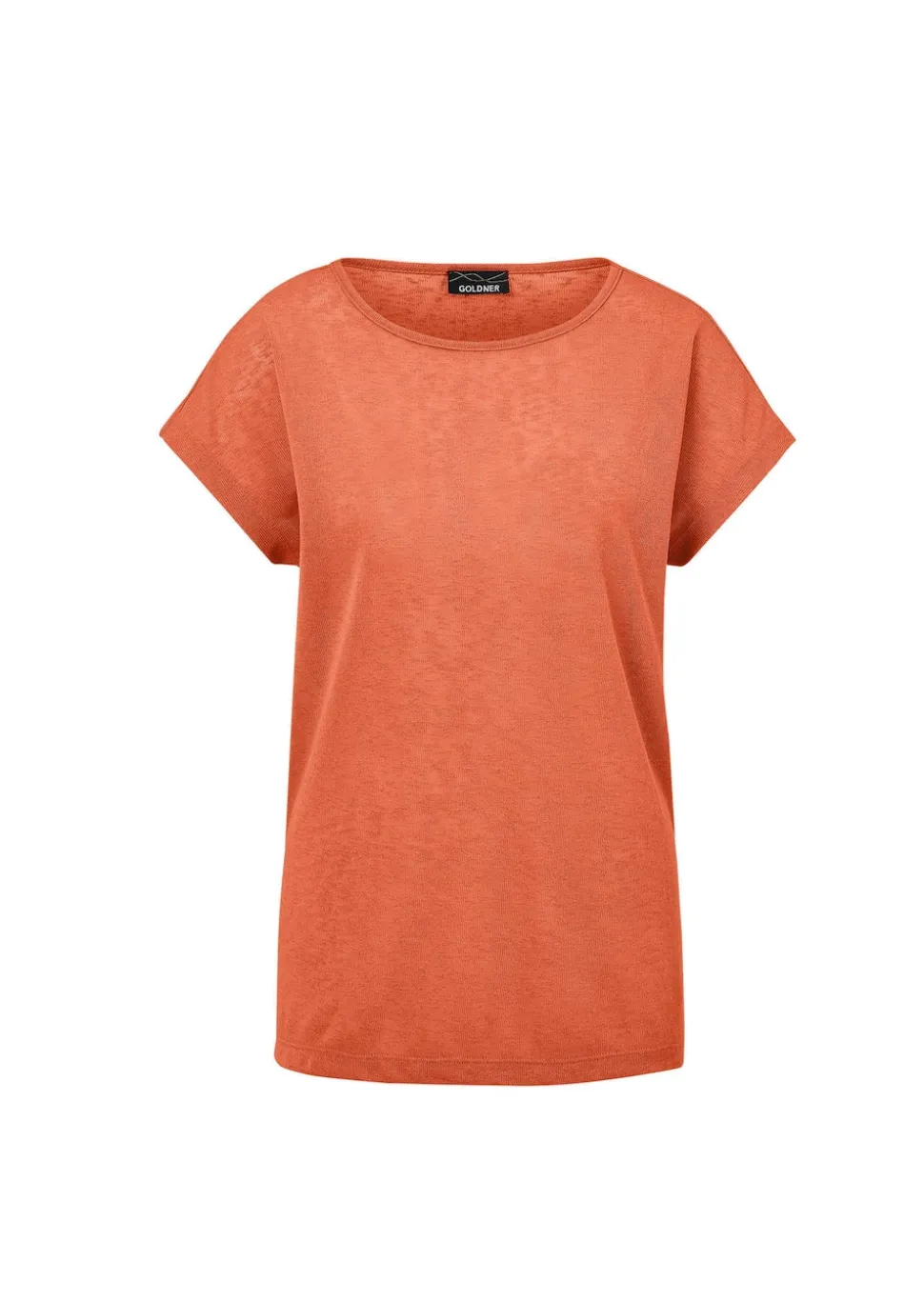 Shirt in Leinenoptik