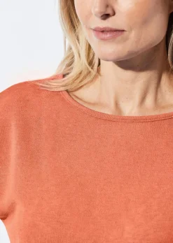 Shirt in Leinenoptik