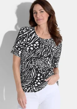 Shirt mit Animal Print