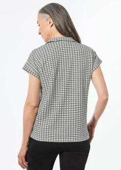 Shirt mit dezentem Jacquard