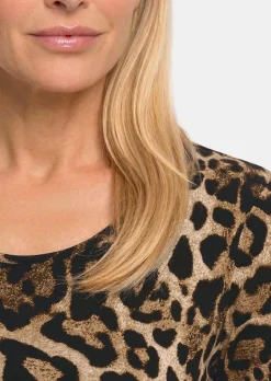 Shirt mit elegantem Leo Print