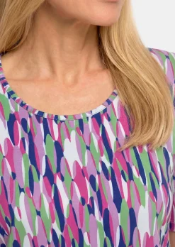 Shirt mit grafischem Muster
