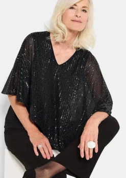 Shirt mit Pailletten