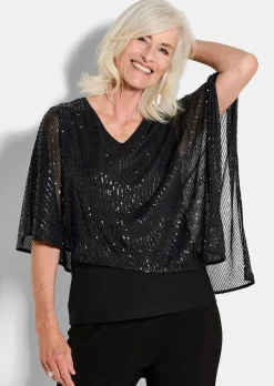 Shirt mit Pailletten